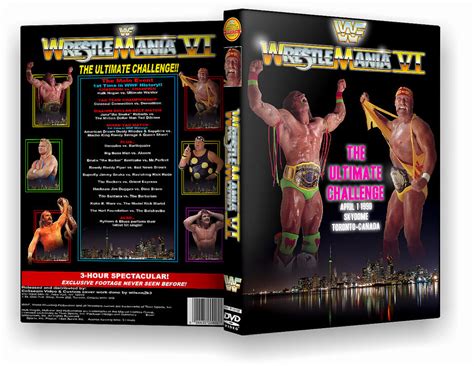 WWF Wrestlemania 6 VI custom by joekim00 on DeviantArt