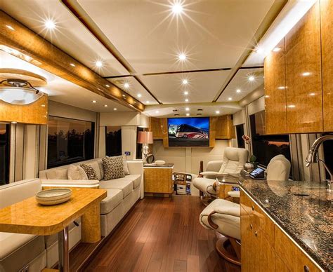 Prevost Motor Coach Interiors 41 - RVtruckCAR | Motor coach interior ...