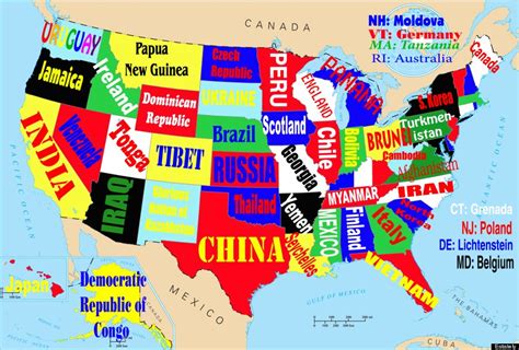 After Seeing This Map, You'll Never Look At Your State The Same Way Again | HuffPost