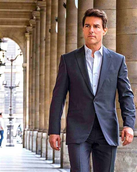 Mission Impossible 6 Tom Cruise Suit | Ethan Hunts Single Button Suit