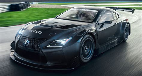 Lexus RC F GT3 Reminds Us How Awesome Racing Cars Look All In Black