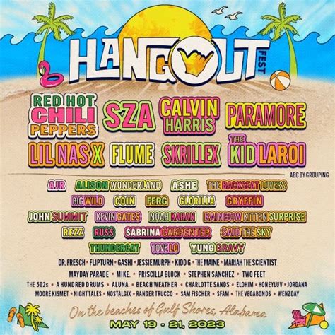 Hangout Music Festival announces lineup for spring 2023 in Gulf Shores ...