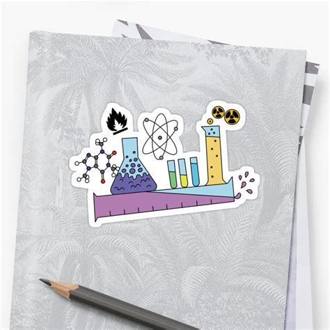 "Chemistry" Sticker by Sheeta | Redbubble