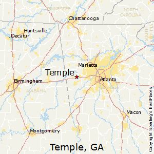 Best Places to Live in Temple, Georgia