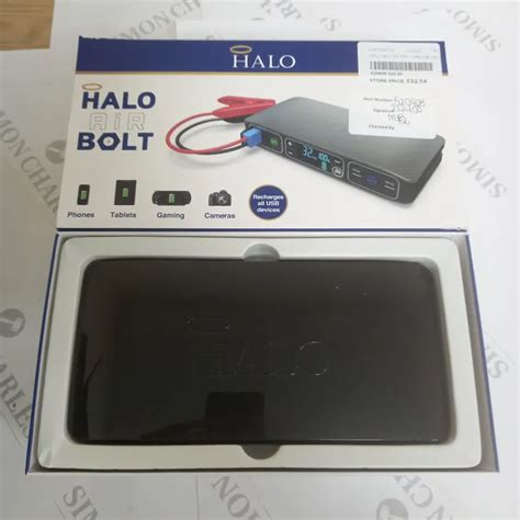 HALO BOLT AIR 58830 PORTABLE CHARGER 4571677-Simon Charles Auctioneers