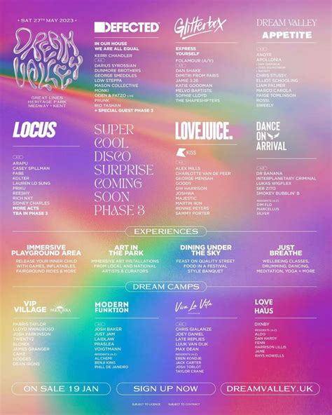 UK's Dream Valley festival reveal more artists for 2023 edition