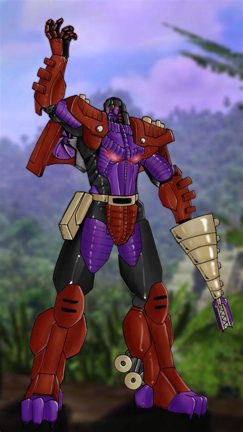 Beast Wars Megatron by Mawnbak on DeviantArt