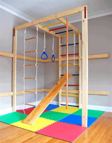 25 Awesome Indoor Jungle Gym for Kids - Home, Family, Style and Art Ideas