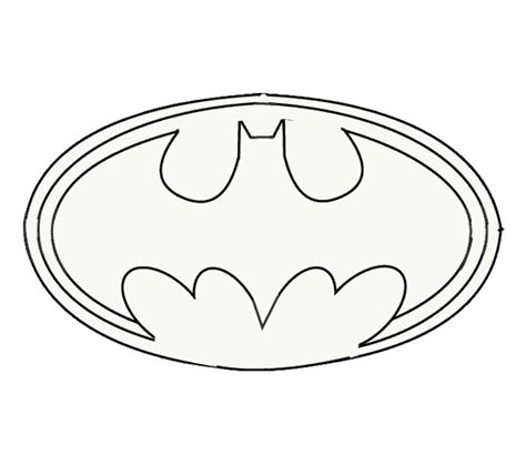 How to Draw Batman Logo | Easy Drawing Guides