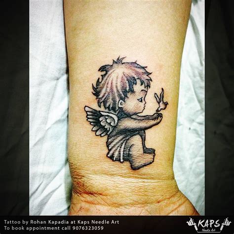 Baby Angel Tattoo . . . . . #tattooed #tattoo #tattooist #tattoosociety ...