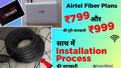 Airtel Xstream Fiber ₹799 & ₹999 Plan Explained | Airtel Fiber Live ...