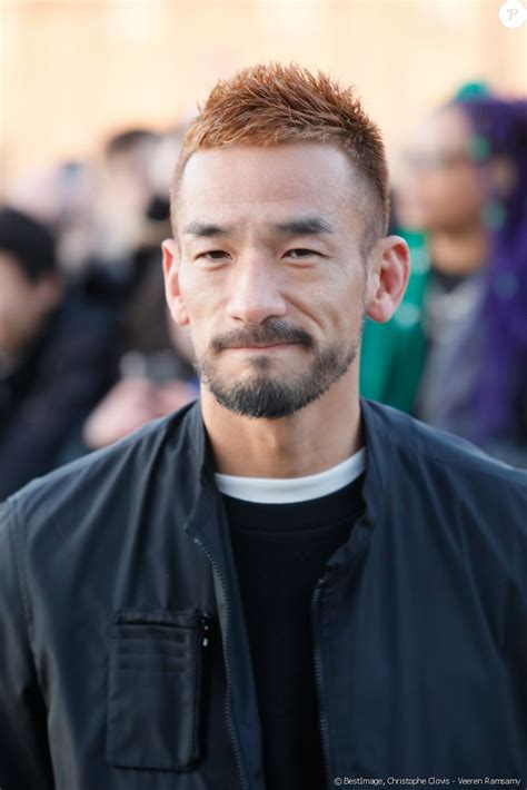 Hidetoshi Nakata - Arrivées au défilé Louis Vuitton collection prêt-à-porter Automne/Hiver 2020 ...