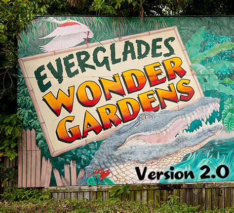 Old Florida: Everglades Wonder Gardens Version 2.0: roadside classic to ...