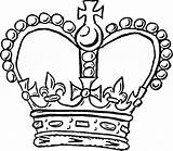 Queen Crown Coloring Page At GetColoringscom  Free Printable sketch template