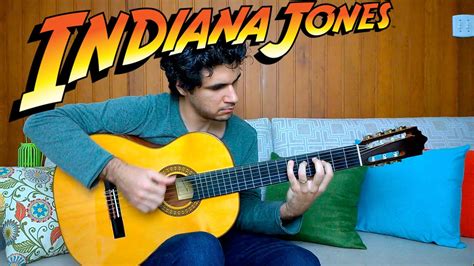 Indiana Jones theme song - Fingerstyle Guitar (Marcos Kaiser) - YouTube