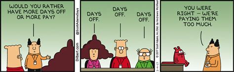 What this #Dilbert #comic shows is how to demotivate staff at a ...