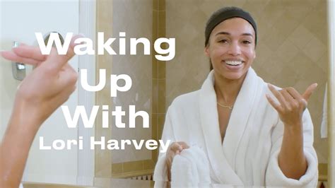 Lori Harvey's 5-Step Skincare Routine | Waking Up With | ELLE - YouTube