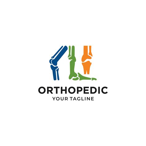 Orthopedic Logo Design Vector Template 8209671 Vector Art at Vecteezy