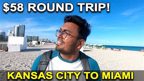 Kansas City to Miami Full Journey | Miami beaches| IndianVlogger - YouTube