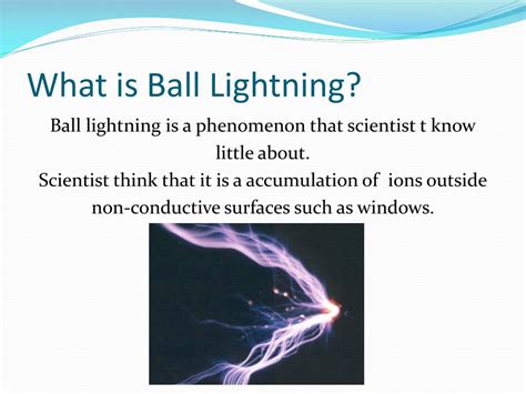 PPT - Ball Lightning PowerPoint Presentation, free download - ID:1962285