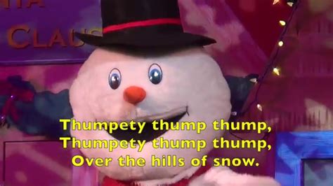 FROSTY the SNOWMAN SONG with Lyrics - YouTube