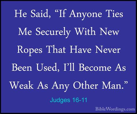 Judges 16 - Holy Bible English - BibleWordings.com