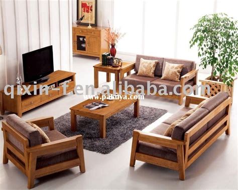 wooden living room sofa F001-2 , Manufacturers from Foshan Qixin ...