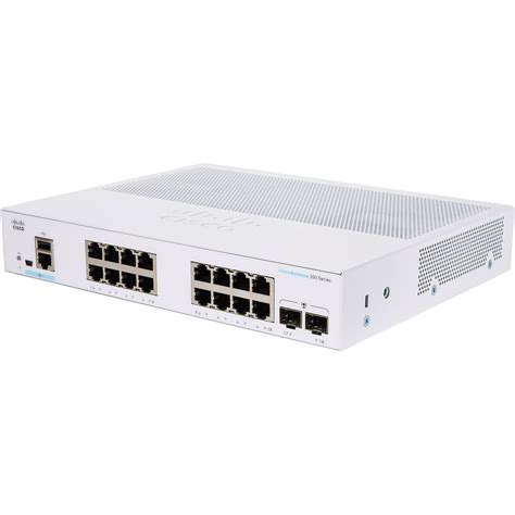 Cisco CBS350-16T-E-2G 16-Port Gigabit Managed CBS350-16T-E-2G-NA