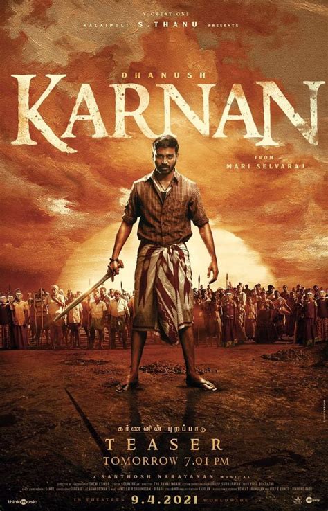 Here's when Karnan Teaser is releasing tomorrow! Tamil Movie, Music Reviews and News