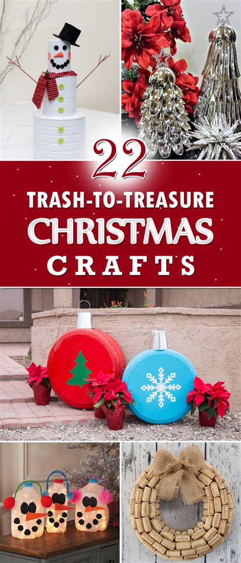 22 Amazing Trash-To-Treasure Christmas Crafts