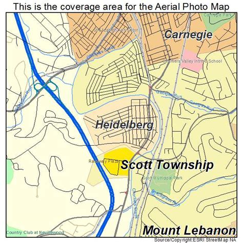 Aerial Photography Map of Heidelberg, PA Pennsylvania