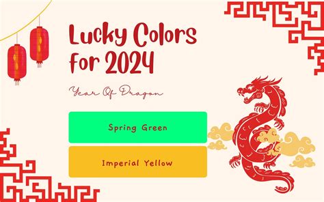 Feng Shui 2024 Lucky Color: Discover the Lucky Color This Year of the ...