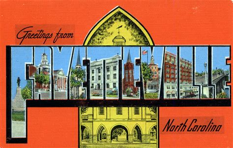 Greetings from Fayetteville, North Carolina - Large Letter… | Flickr