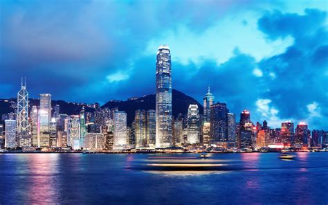 Hong Kong, China, skyline wallpaper | architecture | Wallpaper Better