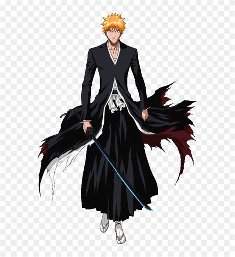 Ichigo Kurosaki Png Image Background - Ichigo Bankai Cosplay, Transparent Png - 600x840(#792819 ...