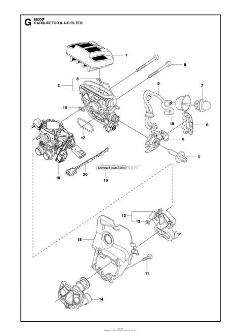 Husqvarna Chainsaw Rancher 450 Parts