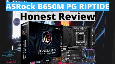 ASRock B650M PG RIPTIDE WIFI HONEST REVIEW! - YouTube