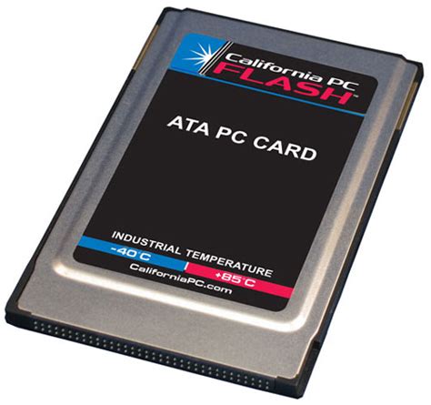 California PC FLASH - 2GB #FPCI-02GB-2132 Industrial Grade PC Card ...