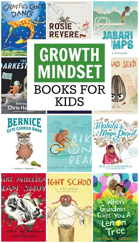 20 Growth Mindset Books for Kids - Everyday Reading Best Books List, Book Lists, Favorite Books ...