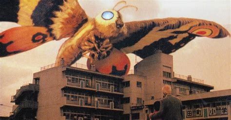 Mothra on a building in Godzilla Tokyo S.O.S. (2003) | Flickr