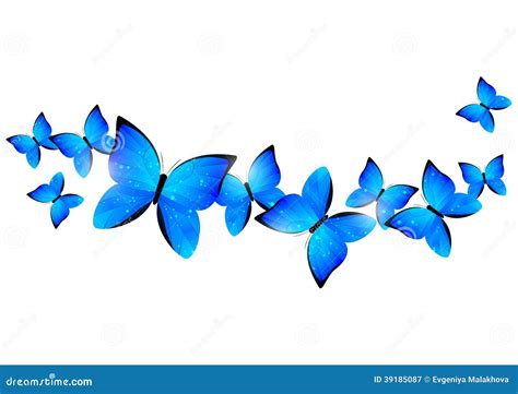 Light Blue Butterfly Clipart