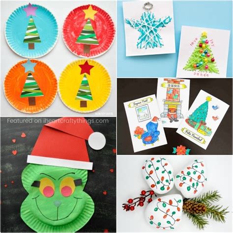 48+ Art And Craft Ideas For Christmas Cards Images - Christmas for you and family