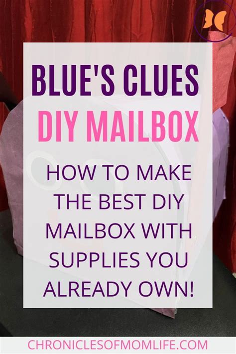 Diy Blue S Clues Mailbox Blues Clues Mailbox Blues Clues Clue Party | The Best Porn Website