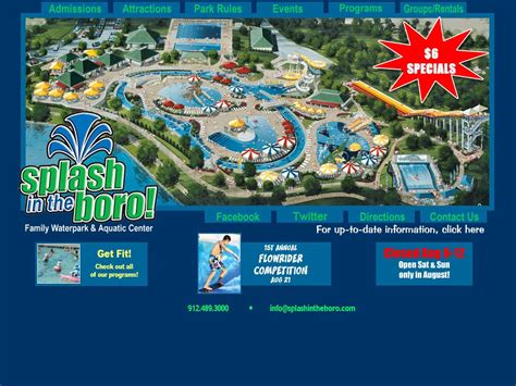 Splash in the Boro Waterpark, Statesboro GA | Water park, Georgia ...