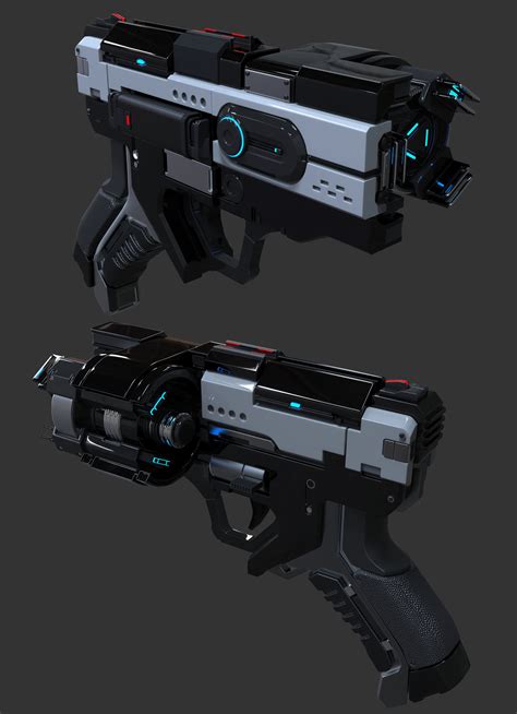 ArtStation - Beam Pistol