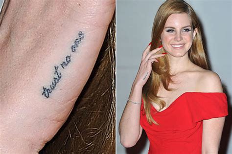 It’s Lana Del Rey’s Tattoo!