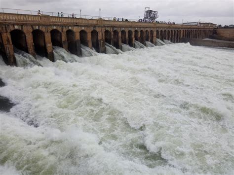 KRS Dam is almost full; 20,000 cusecs of water released from crest gates today - Mysuru Today