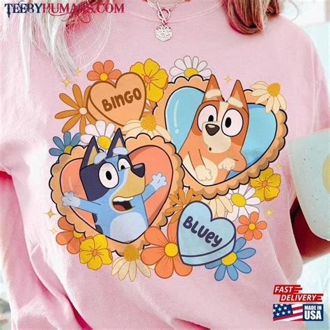 Heartwarming Bluey and Bingo T-Shirt for Mom's Birthday and Mother's Day