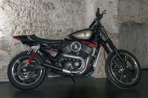 ชมภาพ Harley Street 750 Custom ปรับแต่งอย่างหล่อหลากสไตล์ - Motorival.com