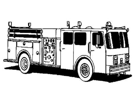 Print & Download - Educational Fire Truck Coloring Pages Giving Three ...